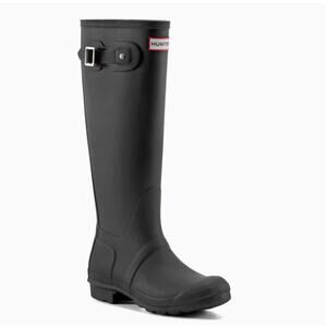 Hunter's Women's Original Tall Rain Boots Black 7